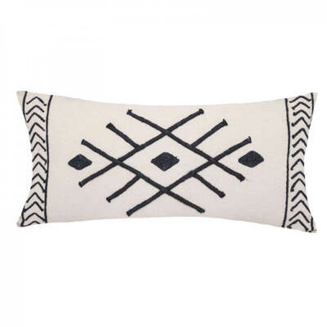 Rectangular cushion beige