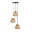 Ceiling lamp with 3 lamps