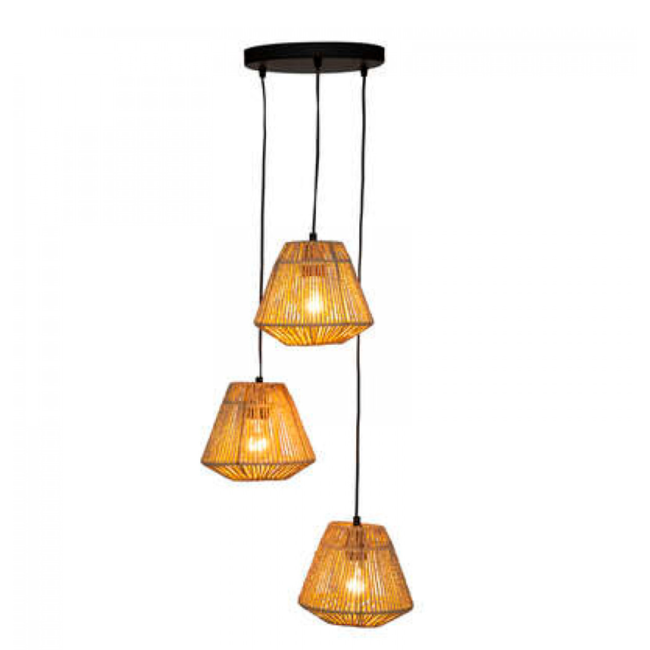 Ceiling lamp with 3 lamps
