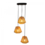 Ceiling lamp with 3 lamps