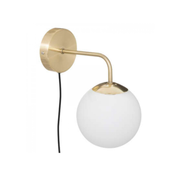 Wandlamp goud