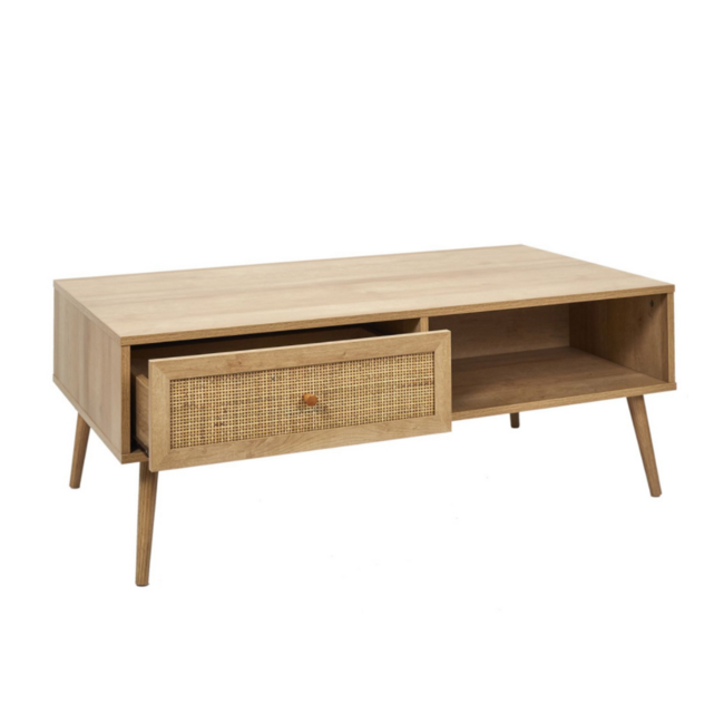 Bali beige salontafel hout