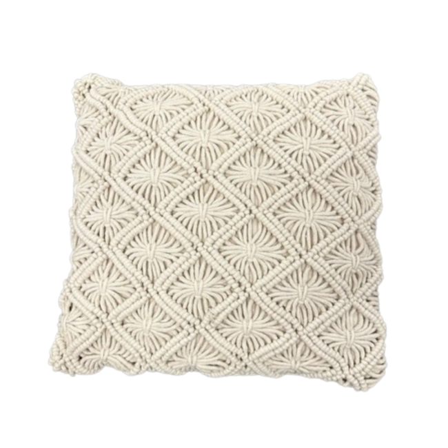 Macrame cushion square