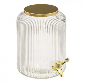 Gouden sapdispenser 5L