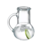 Oasis water jug 2-piece set