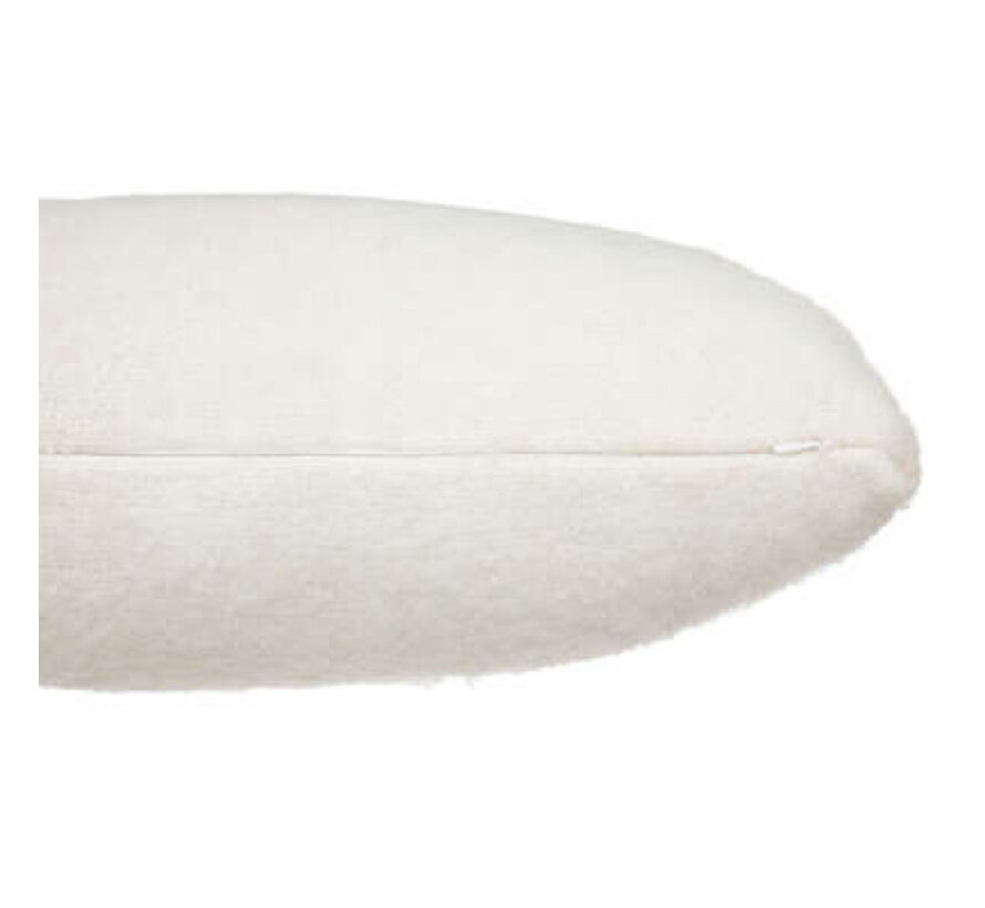 Ivory / Beyaz Yastık 45 x 45 cm