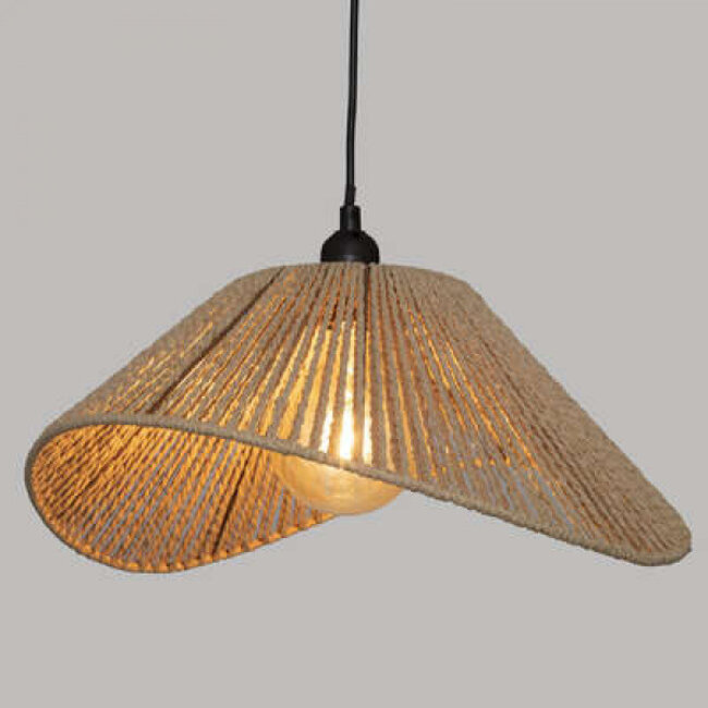 Rotan hanglamp naturel