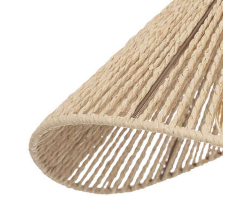 Rotan hanglamp naturel