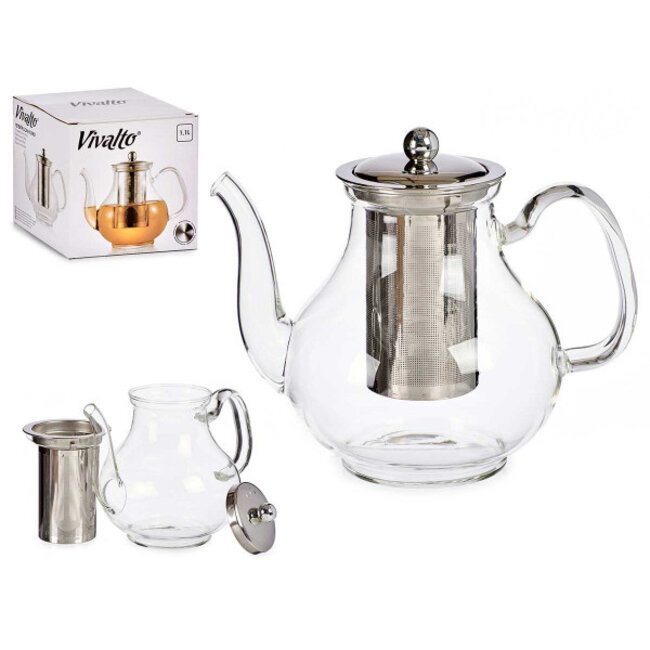 Classic glass teapot 1100 ml