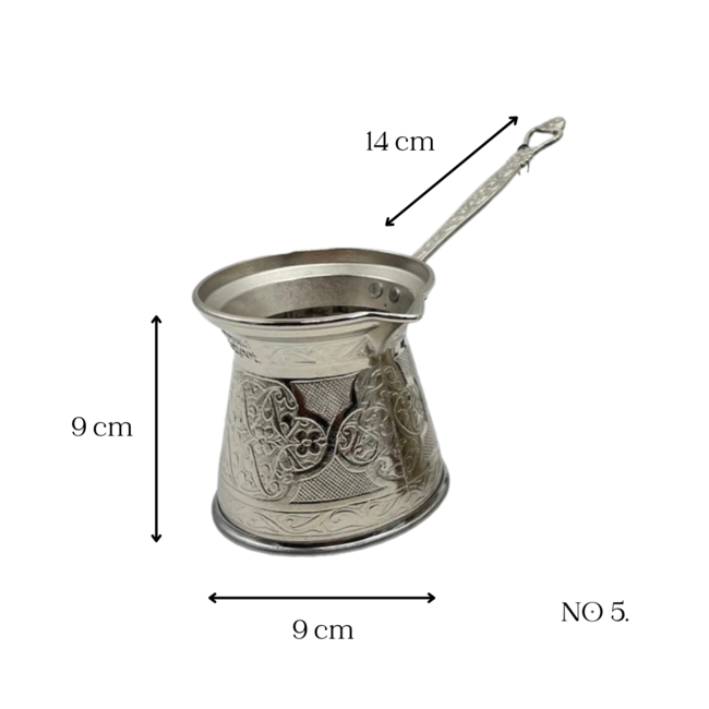 Silver koffiekan | ⌀ 9cm