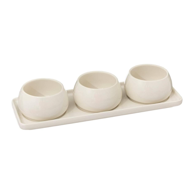 Elega ceramic aperitif set