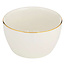 Aria aperitif set with gold rim