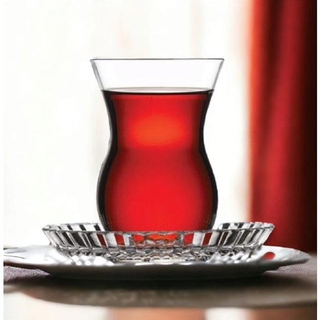 Beykoz tea glasses set 12 pieces