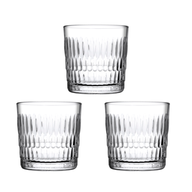 Rain glazen set van 3