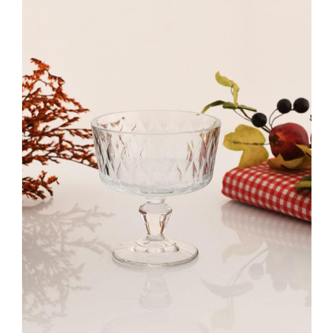 Leafy ice cream bowls set of 2