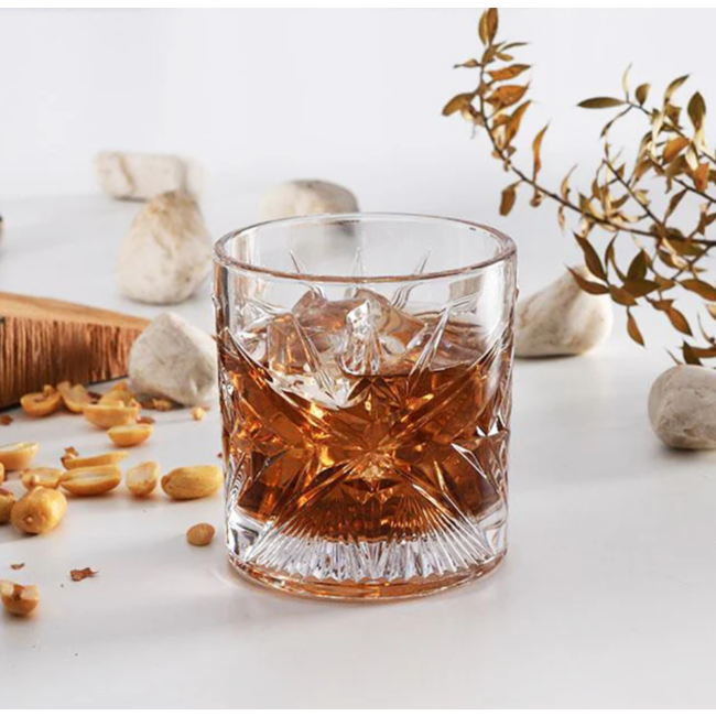 Crystallin cielo glazen 210 cc set van 4