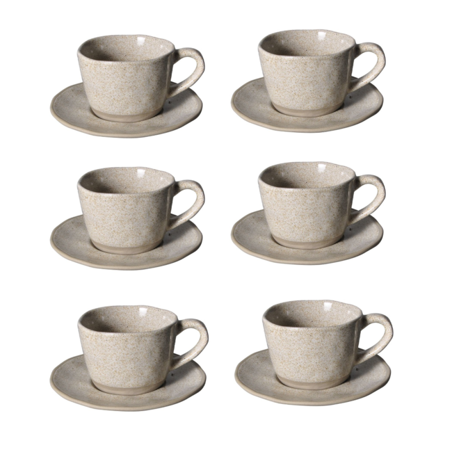 Qeramiq espressokopje 12-delig