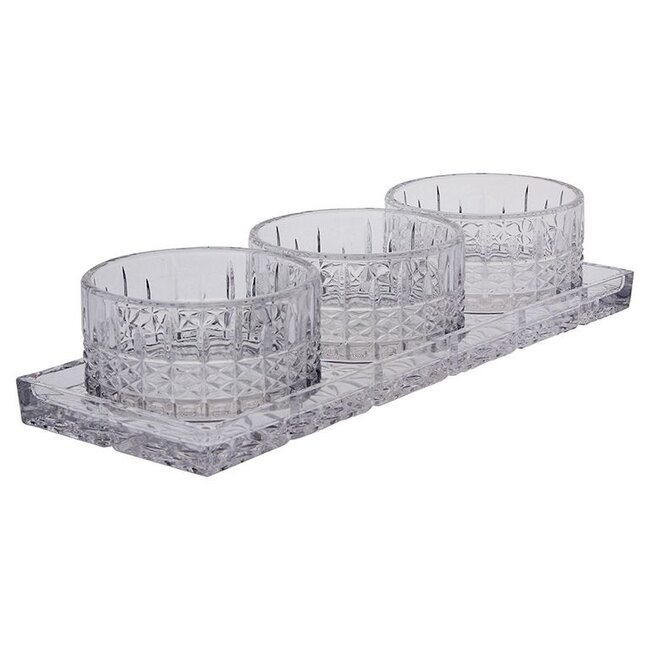 Stirling glass aperitif set