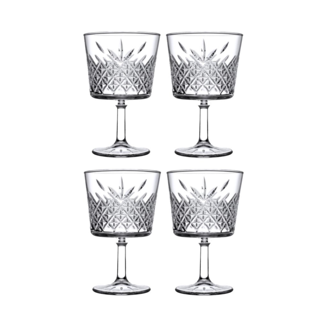 Timeless mocktail glasses set of 4
