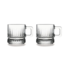 Elysia glasses with handle set of 2 195 cc