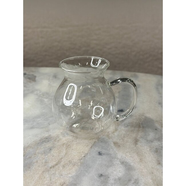 Round tea glasses with handle set of 6