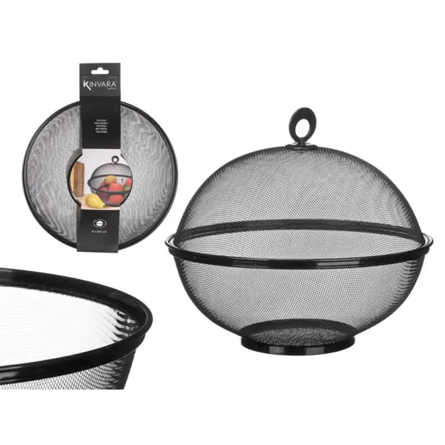 Fruit basket with lid