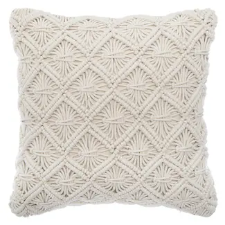 Macrame cushion square
