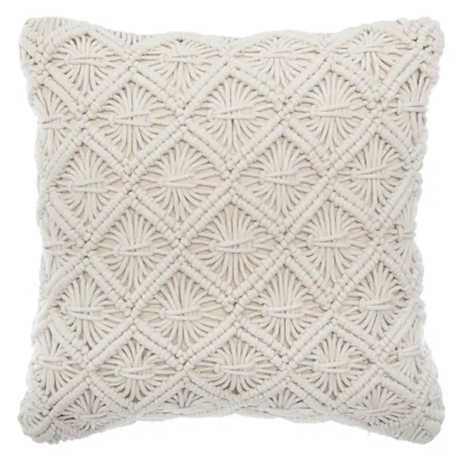 Macrame kussen vierkant