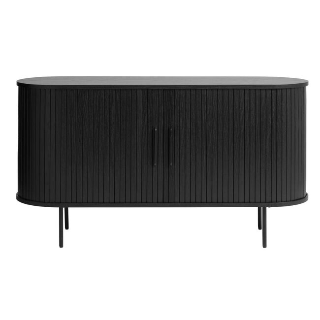 Svalka Dressoir Zwart - 140 cm