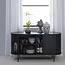 Svalka Dressoir Zwart - 140 cm
