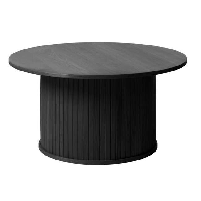 Svalka Round Coffee Table Black - 90 cm
