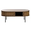 Svalka Oval Sehpa Kahverengi Kapaklı - 120 cm