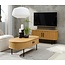 Svalka Oval Coffee Table Natural with doors - 120 cm