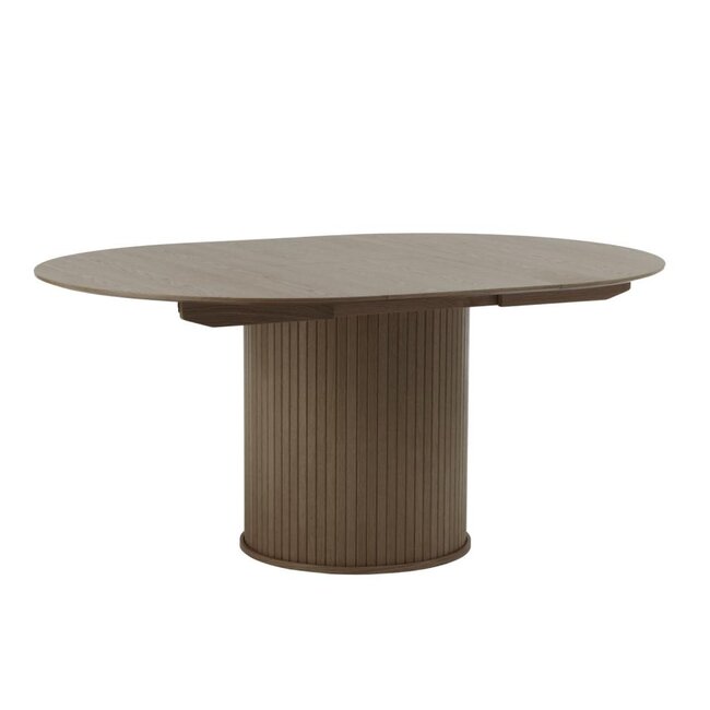 Svalka Extendable Dining Table Brown - 120 -> 167 cm