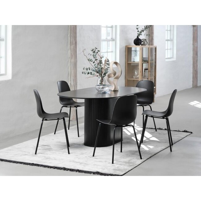 Svalka Dining Table Black - 180 cm
