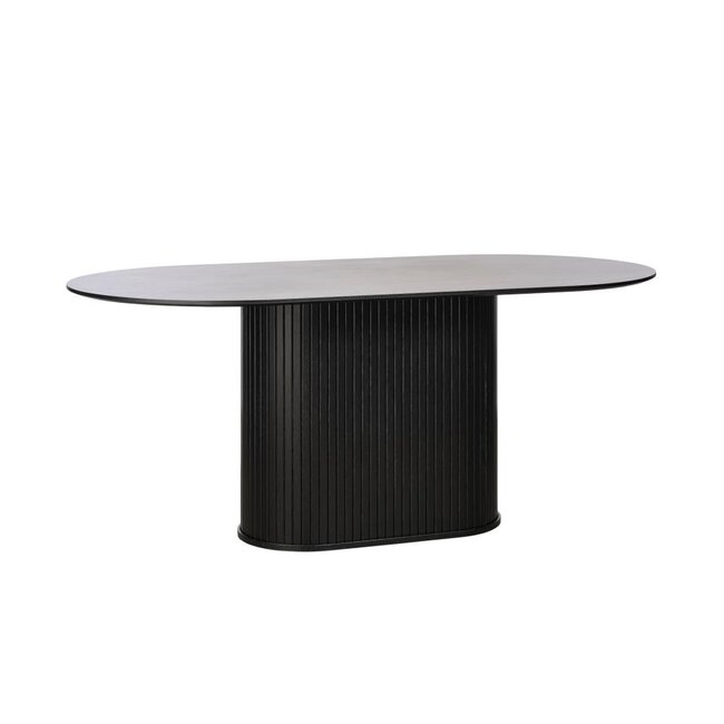 Svalka Yemek Masası Siyah - 180 cm