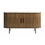 Svalka Dressoir Zwart - 140 cm