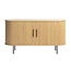 Svalka Dressoir Zwart - 140 cm