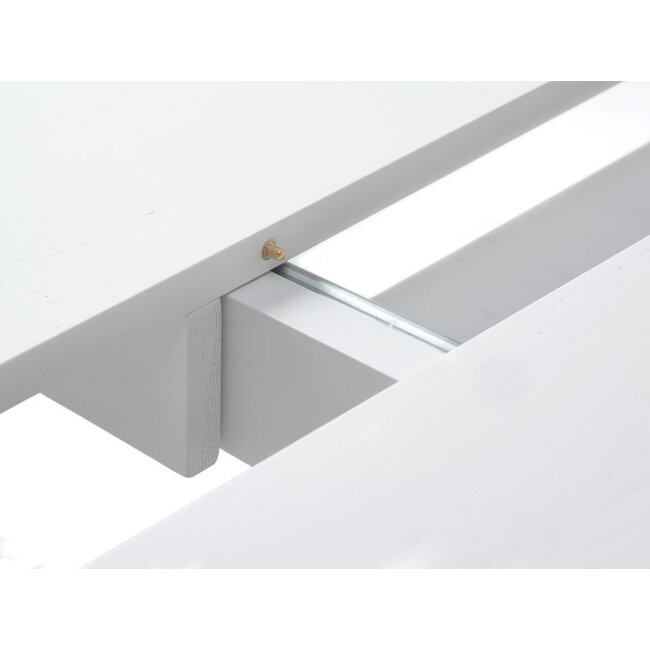 Svalka Uitschuifbare Eettafel Wit - 120 -> 167 cm