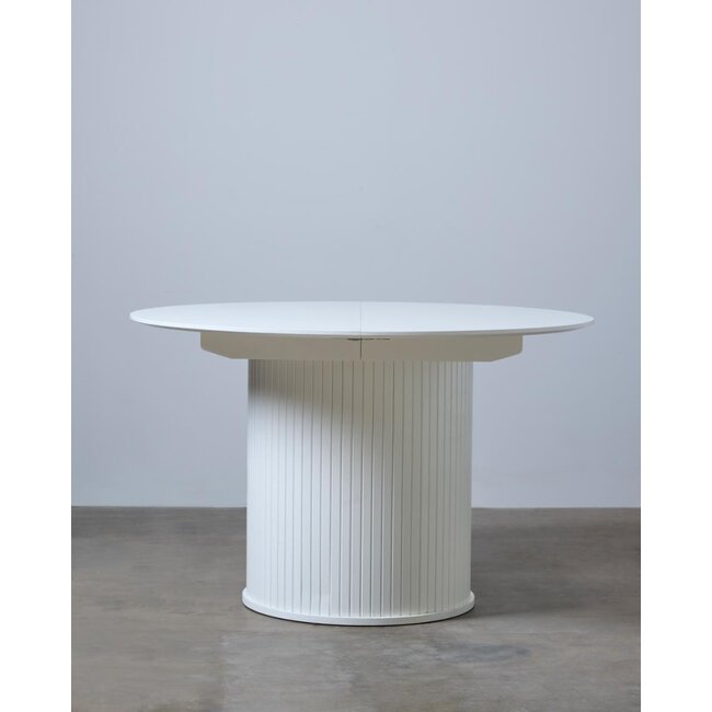 Svalka Extendable Dining Table White - 120 -> 167 cm