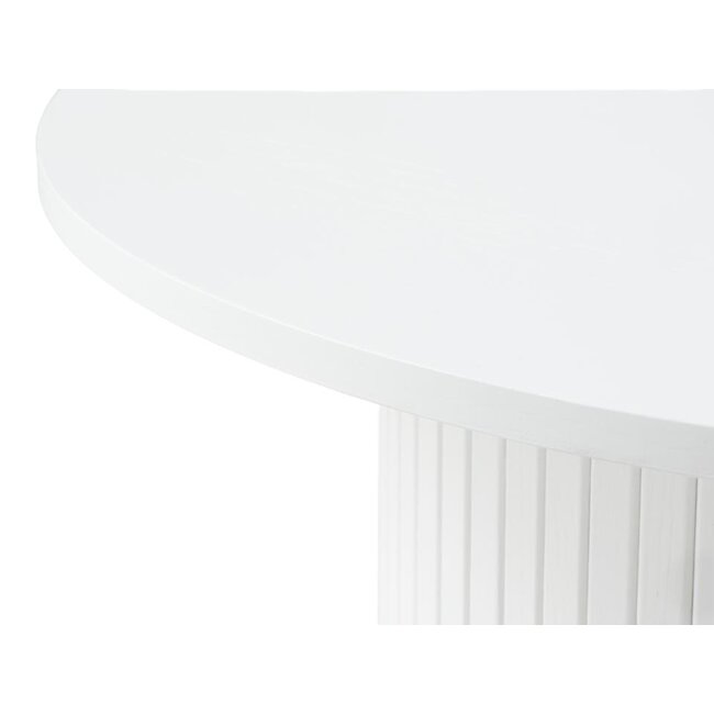 Svalka Ronde Salontafel Wit - 90 cm