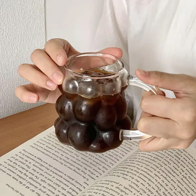 Saplı üzüm şeklinde içki bardakları 2'li set
