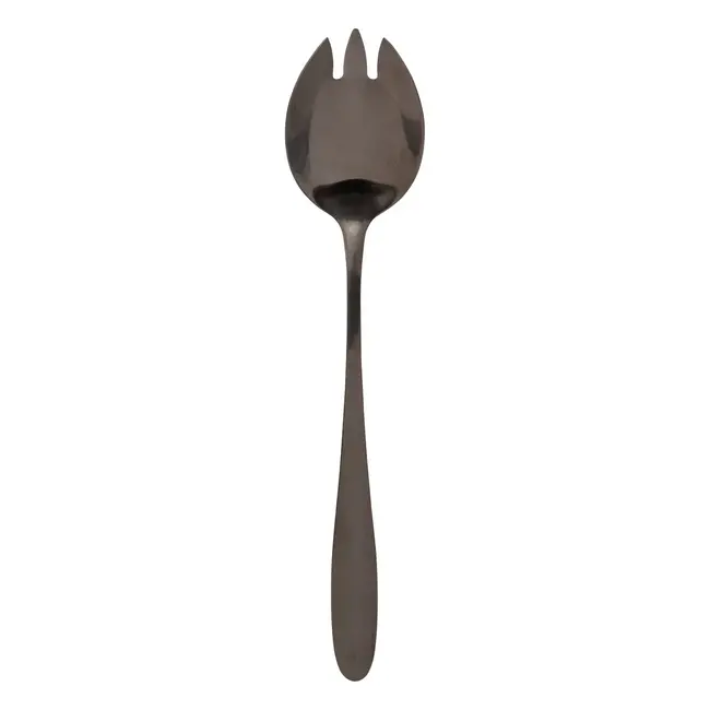 Shadow stainless steel salad cutlery