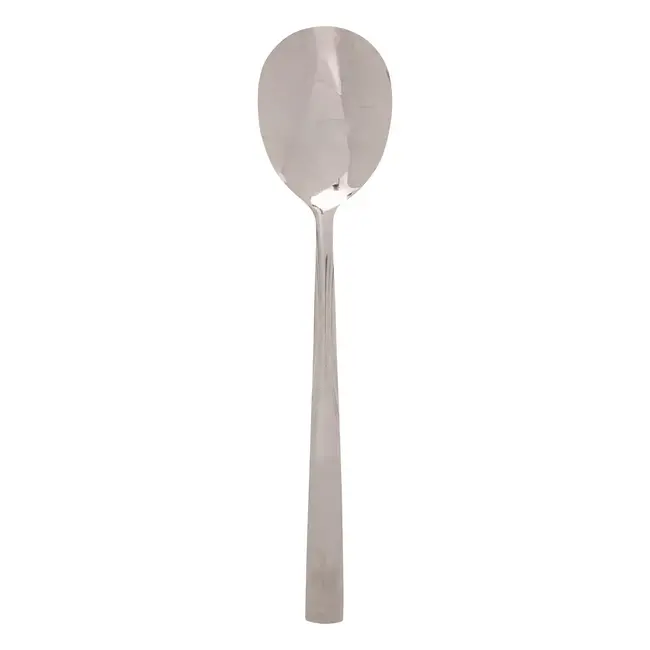 Silver stainless steel salad cutlery