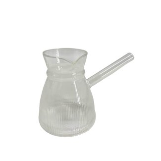 Dalgalı cam sürahi 350 ml