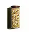 Zoha Stripe storage jar 1500 ml set of 2