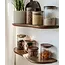 Zoha Stripe storage jar 750 ml set of 2