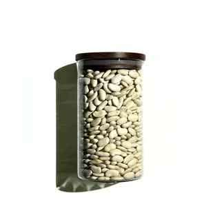Zoha storage jar 1000 ml set of 2