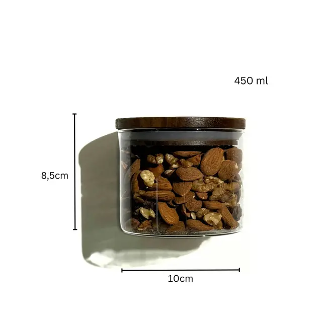 Zoha voorraadpot 450 ml set van 2