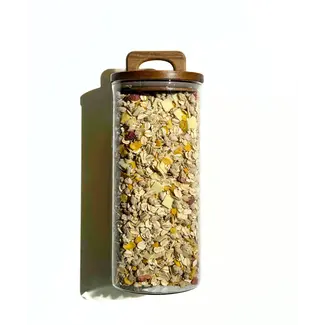 Zoha storage jar with handle 1500 ml set of 2